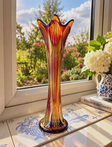 Antique fenton diamond - fenton, rib