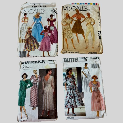 Vtg 80s sew patterns formal - vtg,