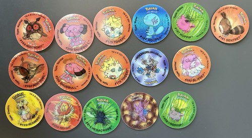 Pokemon tazo holographic - pokemon, 16