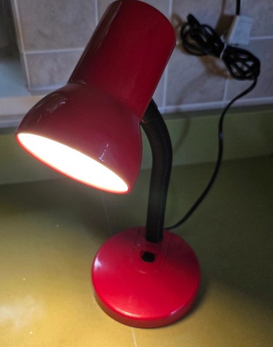 Vintage red anglepoise small - vintage,