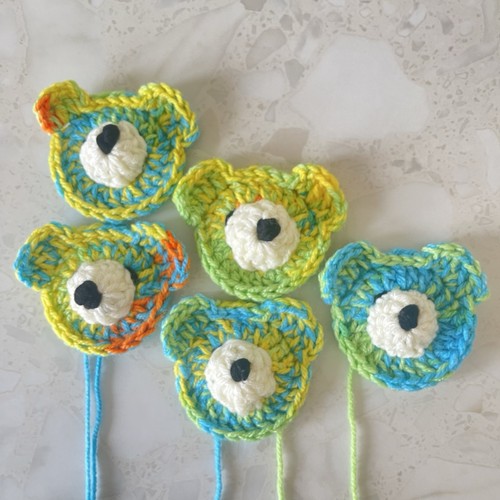 New crochet teddy bear - new, 5