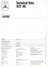 Mercedes Benz 1617 AK