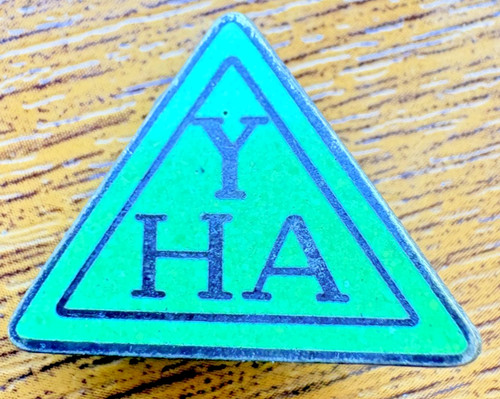 Vintage yha enamel triangle - vintage,
