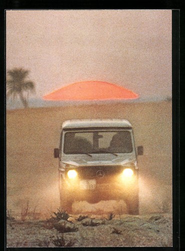 Postcard mercedes benz 300 - 300, gd