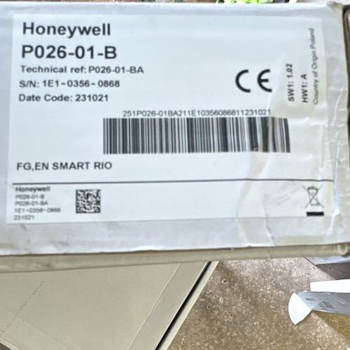 Honeywell galaxy smart rio - honeywell,