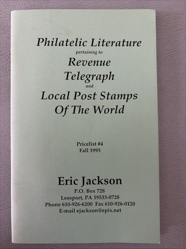 Eric jackson pricelist - jackson,