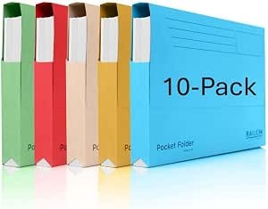 Document wallets assorted - document, pack