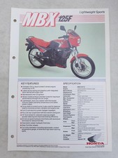 Honda mbx125f lightweight - honda,