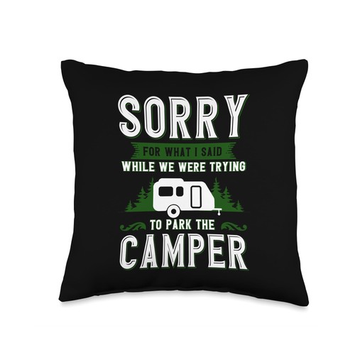 Funny camping throw - camping,