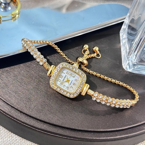 Ladies small square quartz - ladies,
