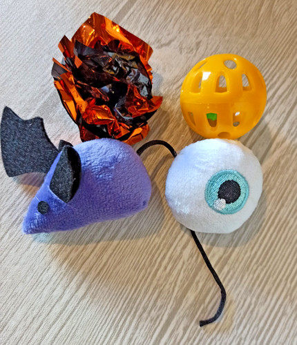 Halloween cat toy bundle - halloween, 4