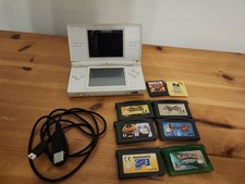 Nintendo DS Lite white Castlevania Mario Fire Emblem Pokemon Megaman Bakugan R4