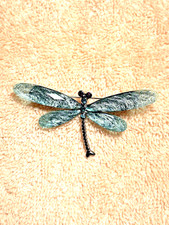 Blue-green iridescent Crystal