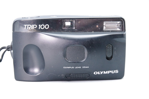 Olympus trip 100 35mm compact - olympus,