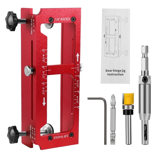 Door hinge jig aluminum - door,