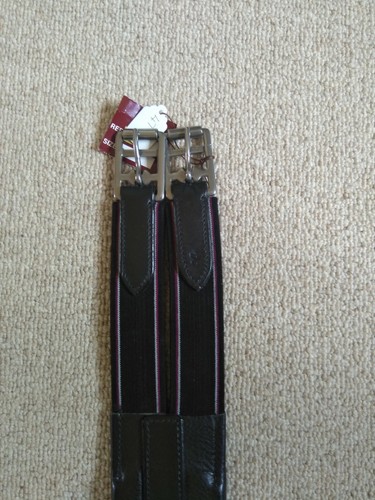 Black leather atherstone - leather,