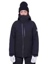 686 WOMENS HYDRA INSULATED SNOWBOARD JACKET - BLACK - 2025