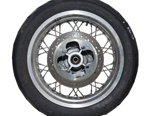 Rear wheel triumph - rear,