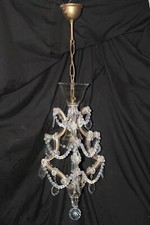 A VINTAGE CHANDELIER  MARIE THERESE CEILING LIGHT (FB26R)