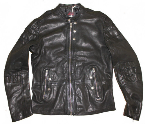 Diesel ayme leather jacket - l-ayme,