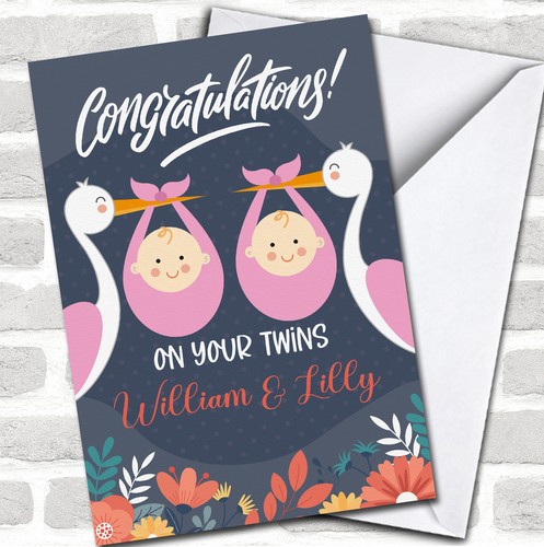 Storks with new - with, girl