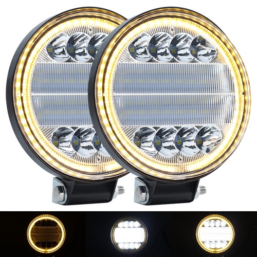 4inch round led work - 2x,