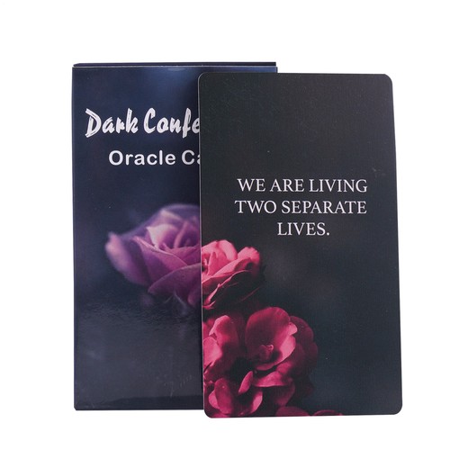 Dark confessions oracle cards - confessions,