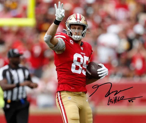 George kittle signed auto - george,
