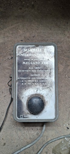 Meccano marshal power - meccano,