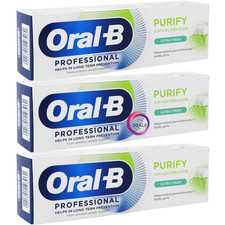 3 x Oral B Professional Purify