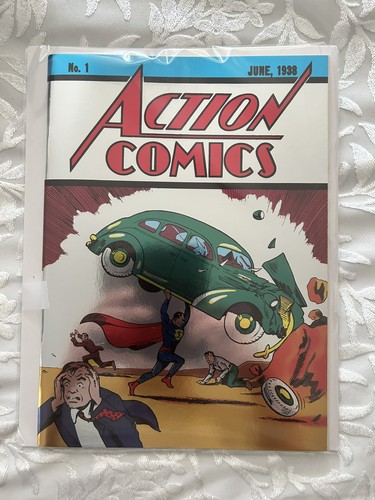 Foil action comics - foil, (golden