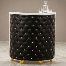 Reception Desk Black stylish