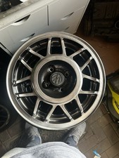 Genuine Vw Snowflake Alloys Wheels 14 Inch . Mk1 Golf /scirocco/polo .