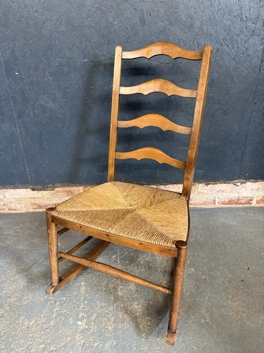 Antique elm ladder back - elm,
