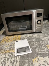 John Lewis JLSMWO09 25L Freestanding Microwave 900W Silver