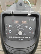 R-TECH ACDC TIG Welder - SWP Stealth Digi Tig 200 With Pulse - 3 Years Warranty 