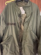 Fishtail M65 Parka GENUINE USA Army With Padded Lining GI Issue Sized Medium