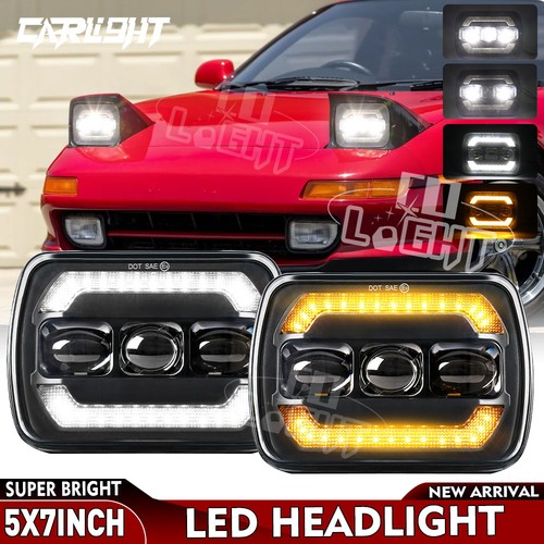 Pair 7x6 led headlight - 7x6'',