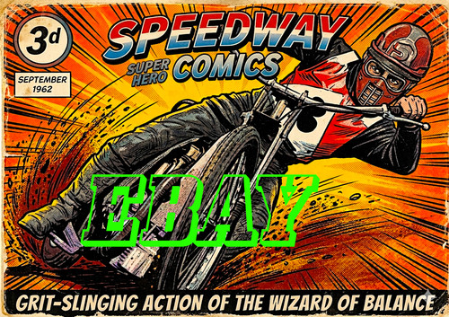 Peter craven speedway - speedway, comic