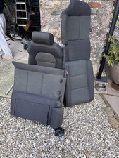 Audi A4 B7 Cloth Heated Seats Front and Rear Left Right