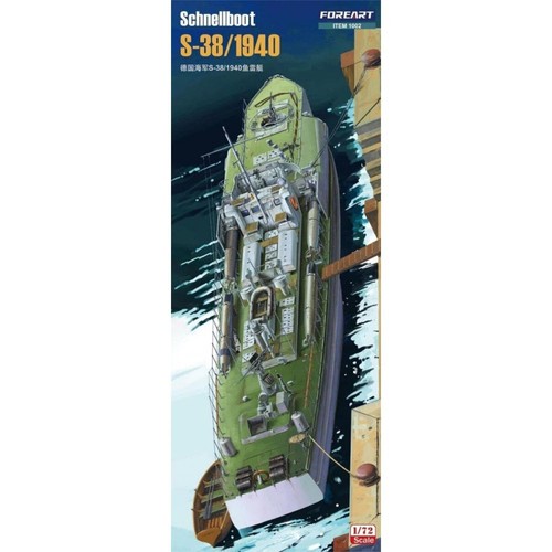 Foreart 1002 schnellboot - 1:72,