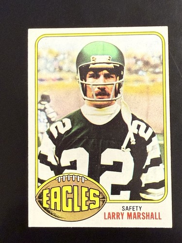 1976 topps larry marshall - topps,