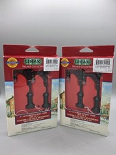 Set of 2 VTG 1996 Lemax Christmas Village Collection 4” Victorian Street Lamps
