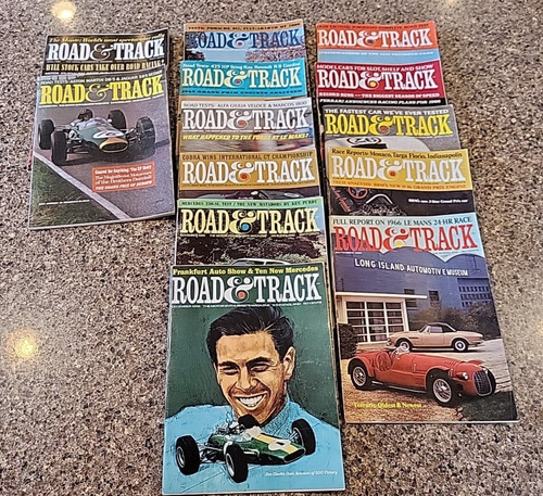 Road track magazine 1964 66 - &,