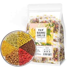 Liver Detox Tea Bags with Chrysanthemum Cassia Seed Honeysuckle Health Support