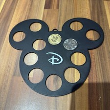 Disney Disneyland Paris Coin Collection Display (coins Not Included) Holds 12 