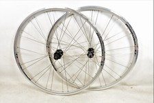 700c Ambrosio WS23 Racing Road Bike wheels 622 - 15 8/9/10 cassette Silver