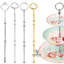 3 Tier Handle Fittings Gold for Tea Shop Room Hotel Cake Plate Stand Home Party