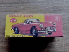 Dinky No114 Triumph Spitfire -