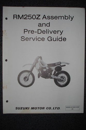 Suzuki rm250z assembly and - suzuki,